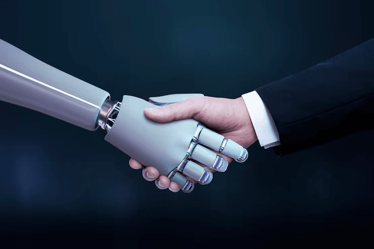 Handshaking - AI Partnership
