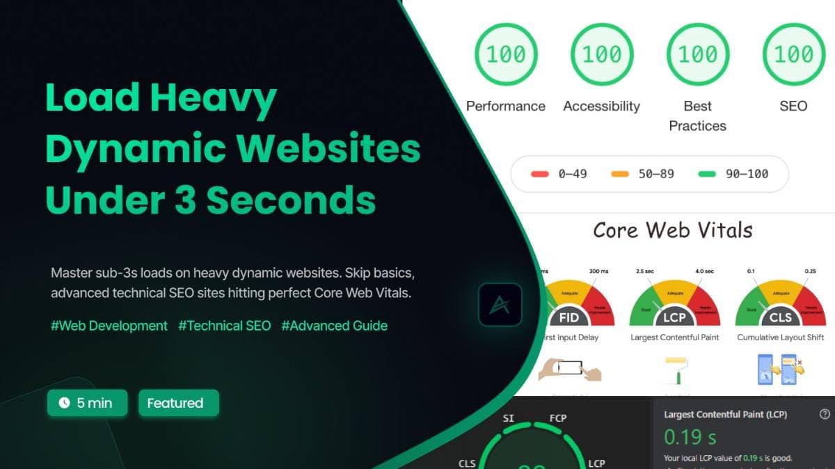 Load Heavy Dynamic Websites Under 3 Seconds