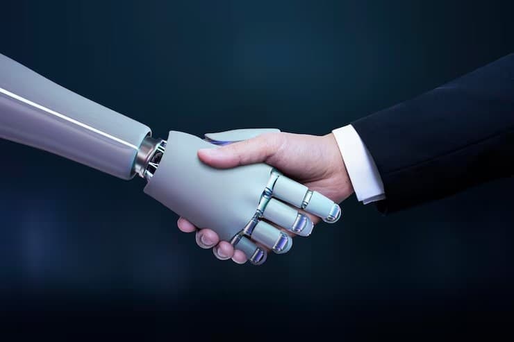 Handshaking - AI Partnership