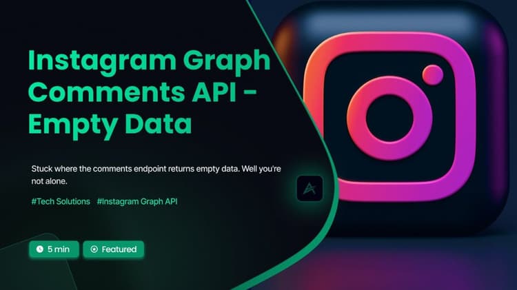 Solution: Instagram Graph API - Comments Data Returned with Empty Data ...