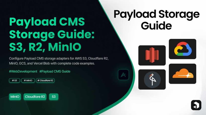 Payload CMS Storage Setup: S3, R2 & MinIO | Tech Insights | Asynx Devs