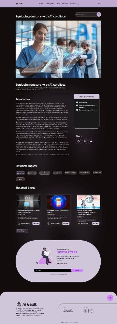 Blog Internal Page