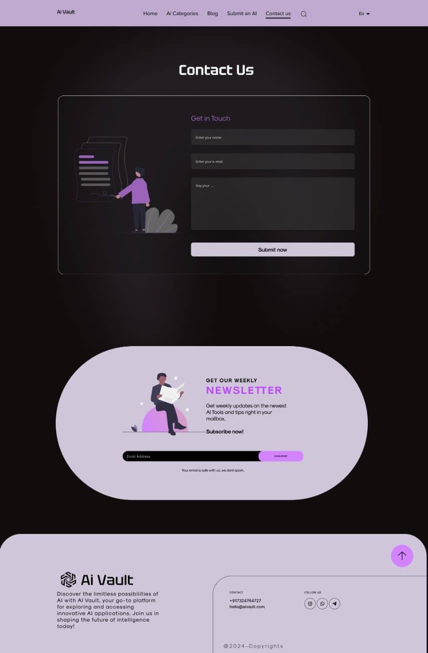 Contact US Page