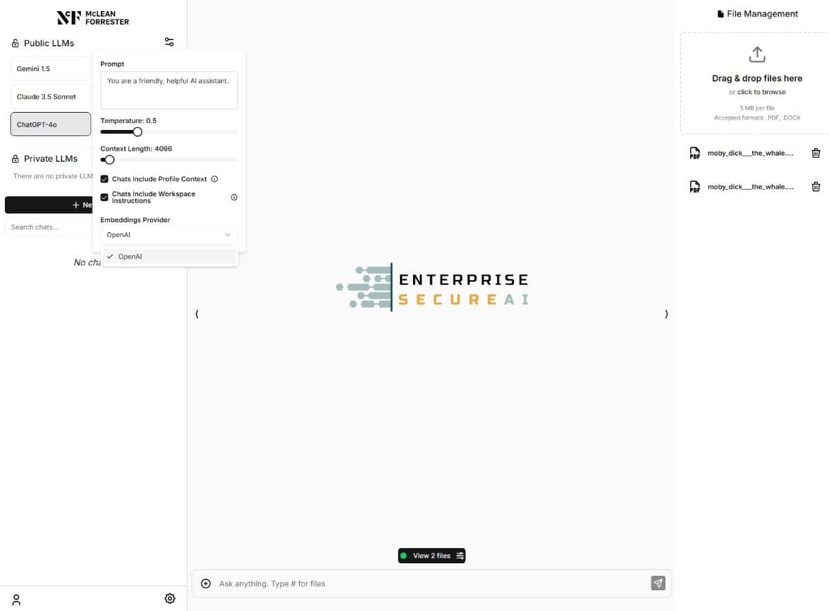 Enhancing Enterprise AI Usability with a Unified Multi-Model Interface