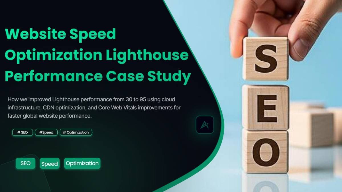 Website Speed Optimization Lighthouse Performance Case Study